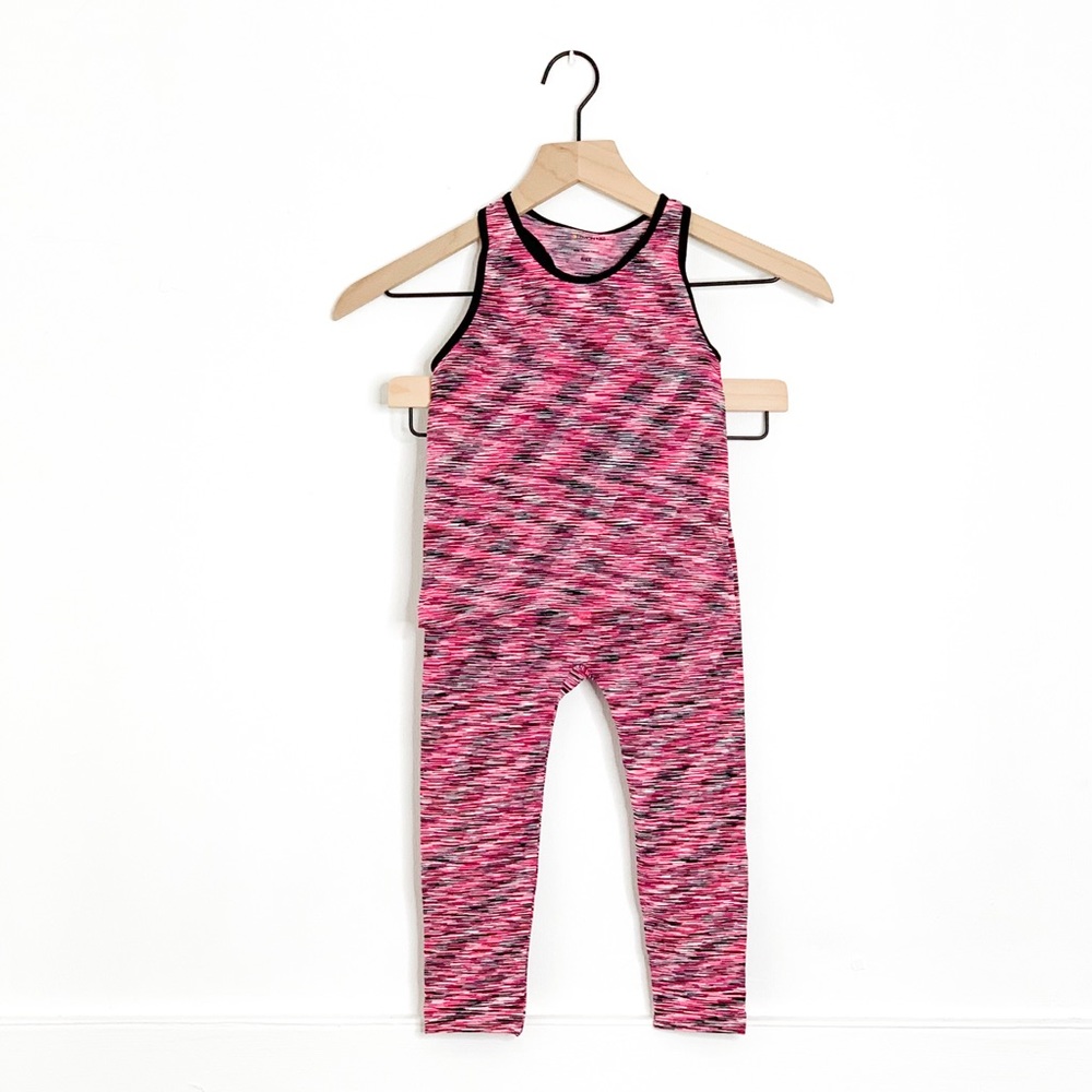 Lemon Kiss 2 Piece Fitness Top + Leggings 6/6x